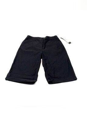 NWT Tribal Fashion Flatten It Pull-On Bermuda Shorts Black Size 2